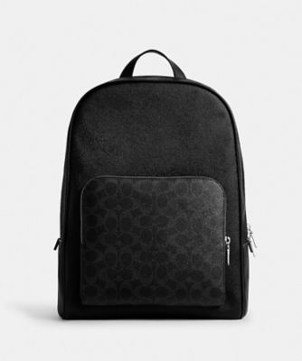 COACH コーチ 2way ビジネスバッグ　キャンバス　シグネチャー　ブラック 76938imblk.jpg